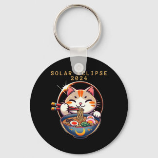 Sonnenfinsternis 8. April 2024 Astronomie Kawaii K Schlüsselanhänger