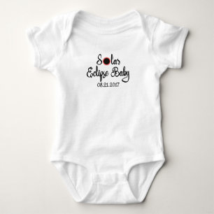 Sonnenfinsternis-Baby-Bodysuit-T-Shirt Baby Strampler