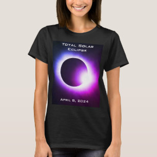 Sonnenfinsternis insgesamt, 8. April 2024 T-Shirt
