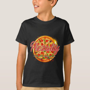 Sonnenfinsternis Pizzality Finsternis Pizza Illust T-Shirt