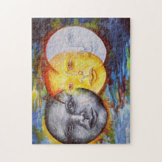 Sonnenfinsternis Puzzle