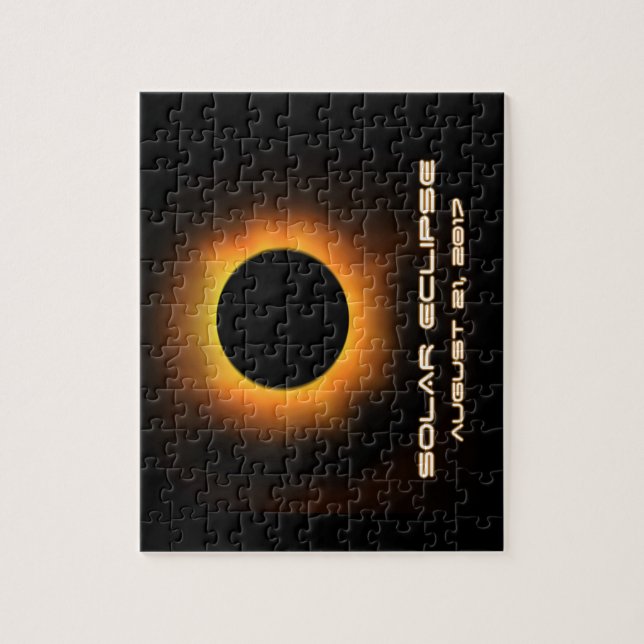 Sonnenfinsternis Puzzle (Vertikal)
