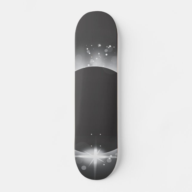 Sonnenfinsternis Skateboard (Vorderseite)