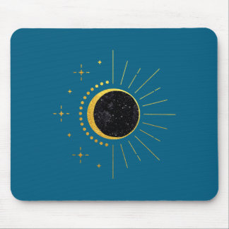 Sonnenfinsternis Zweimal Lebenslanges Gesamtdesign Mousepad