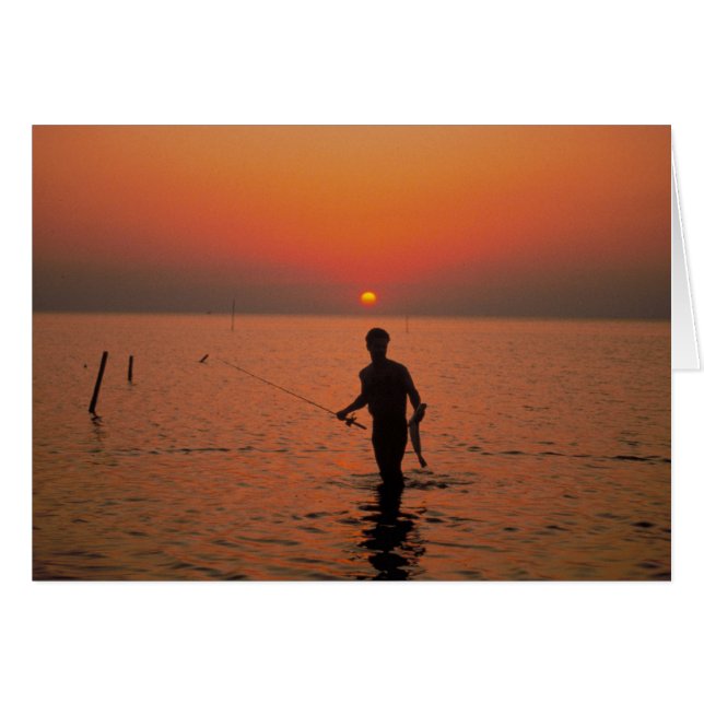 Sonnenfischerei (Vorderseite (Horizontal))