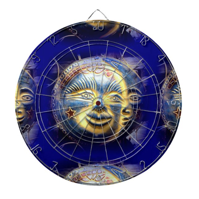 Sonnenfläche/Modemfläche Dartscheibe (vorne)