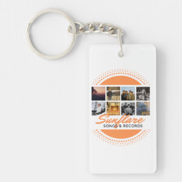 Sonnenflare-Songs/Platten Schlüsselkette Schlüsselanhänger