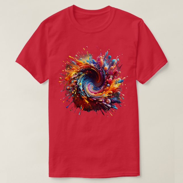 Sonnenflecken des Sonnensystems Starlit 2 T-Shirt (Design vorne)