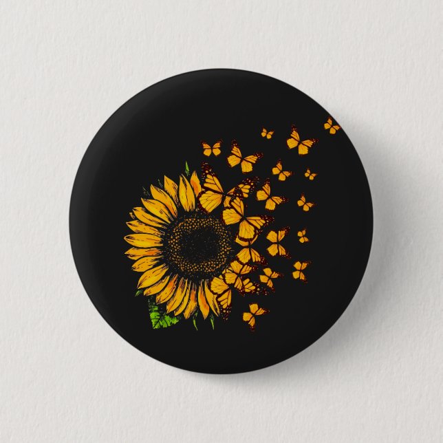 Sonnenflug Button (Vorderseite)