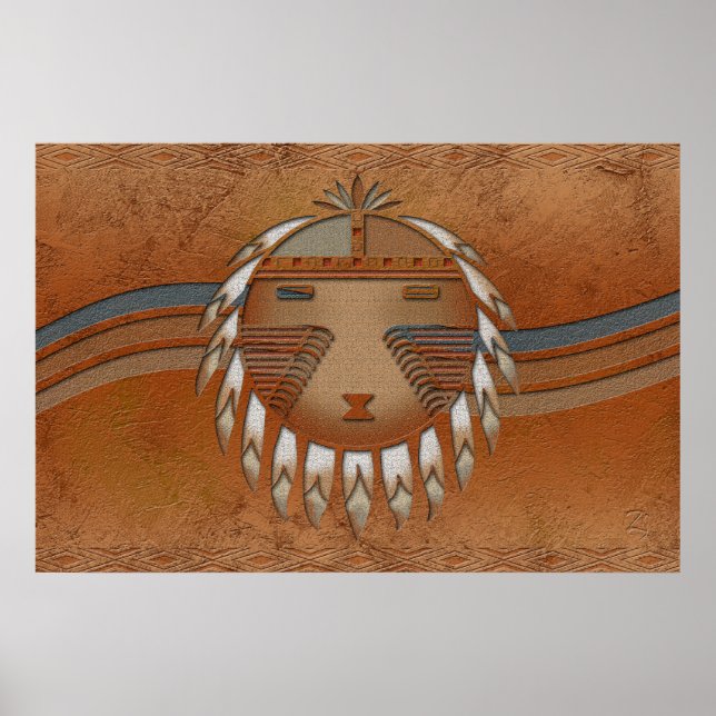 Sonnenfluss Poster (Vorne)