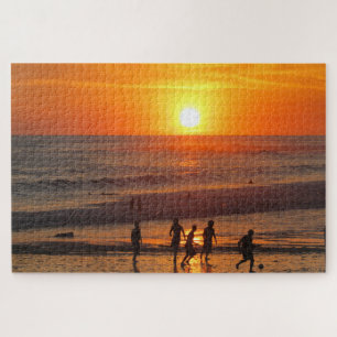 Sonnenfußball Puzzle