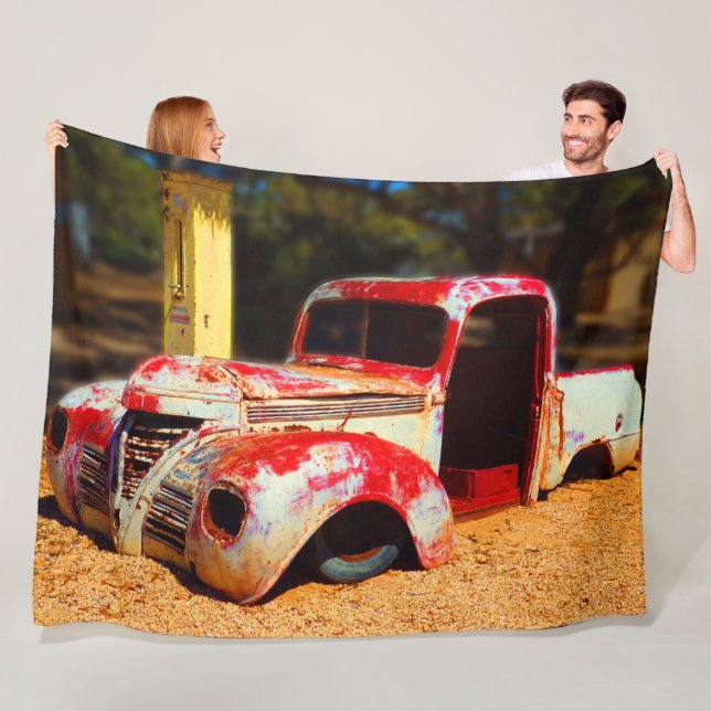 SONNENGEBACKTER PICKUP FLEECEDECKE (Beispiel)