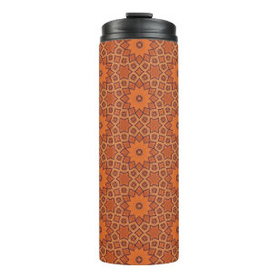 Sonnengedörrtes Sternenmedaillon Thermosbecher