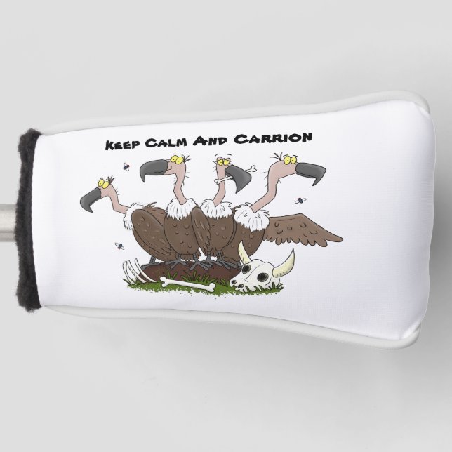 Sonnengeier Spaß Cartoon Golf Headcover (Vorderseite)