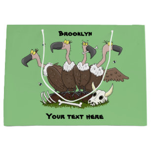 Sonnengeier Spaß Cartoon Große Geschenktüte
