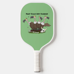 Sonnengeier Spaß Cartoon Pickleball Schläger