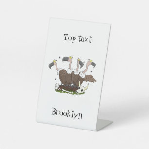 Sonnengeier Spaß Cartoon Sockelschild