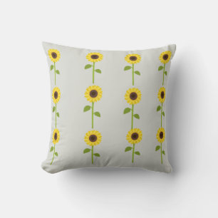 "Sonnengeküsstes Sonnenblumen-Kissen" Kissen