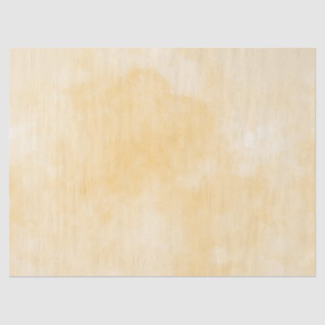 Sonnengelbe Gefärbte Krawatte Seidenpapier (Vorderseite)