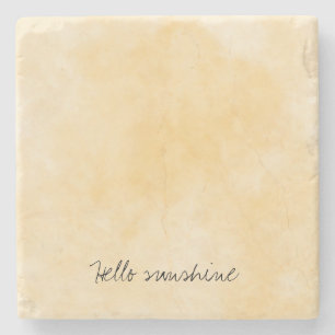 Sonnengelbe Gefärbte Krawatte Steinuntersetzer