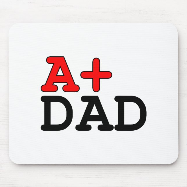 Sonnengeschenke für Vater: A+-Vater Mousepad (Vorne)