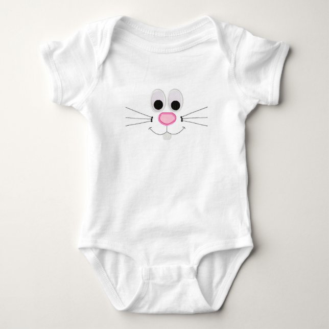 Sonnengesicht Baby Strampler (Vorderseite)