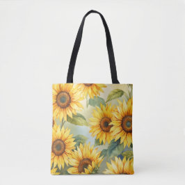 Sonnenglühen Sonnenblume Tote Tasche