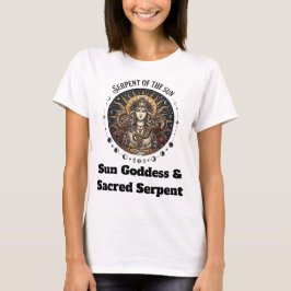 Sonnengöttin & Heilige Schlange T-Shirt