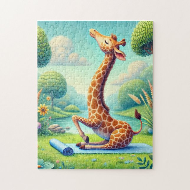 Sonnengruß Puzzle (Vertikal)
