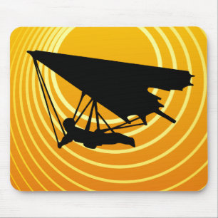 Sonnenhang-Gleitschirm Mousepad
