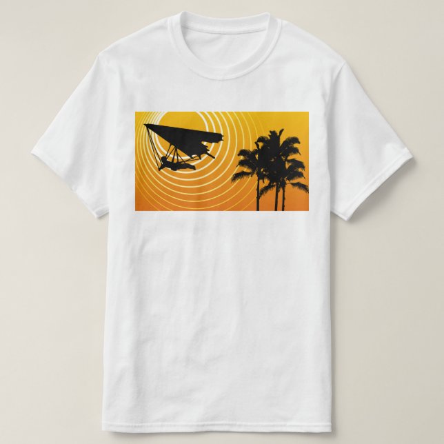 Sonnenhang-Gleitschirm T-Shirt (Design vorne)