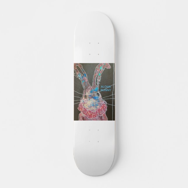 Sonnenhasen-Deck für Funky abstrakt Art Skateboard (Vorne)
