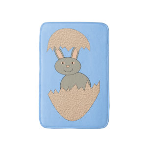 Sonnenhasser aus eig-komischer Bath-Matte Badematte