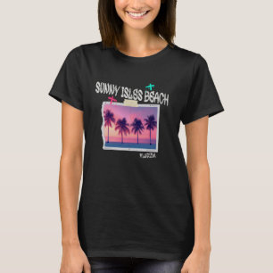 Sonneninseln Strand Florida Retro Vintager Strand T-Shirt