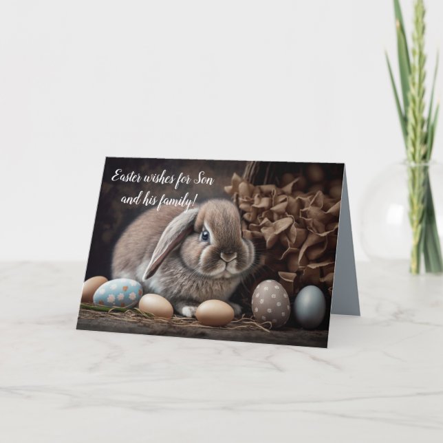 SONNENKARTE UND FAMILIENKARTE DANKESKARTE (Vorderseite)