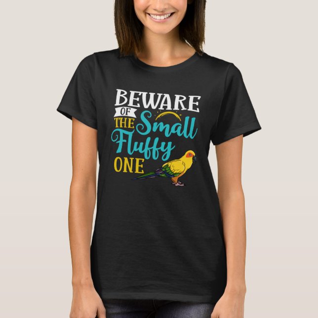 Sonnenkonure Vogel Sittich Käfig Futter Papagei T-Shirt (Vorderseite)