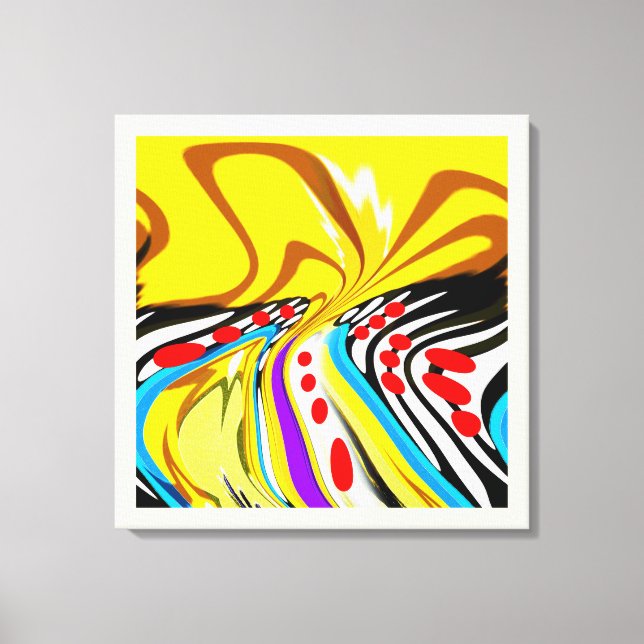 Sonnenkunst im Sommer Leinwanddruck (Vorderseite)