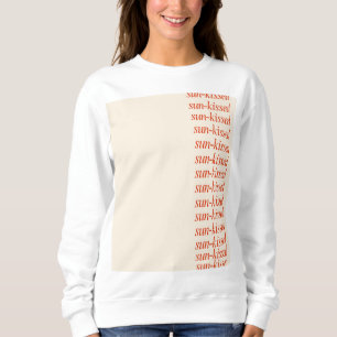 Sonnenküss Sweatshirt ästhetisch niedlich modern