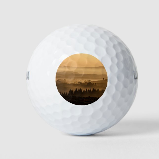 Sonnenlandschaft Golfball (Vorderseite)