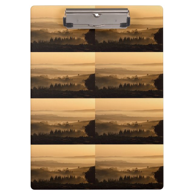Sonnenlandschaft Klemmbrett (Vorderseite)