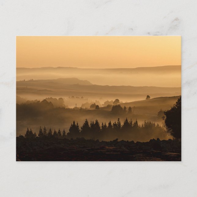 Sonnenlandschaft Postkarte (Vorderseite)