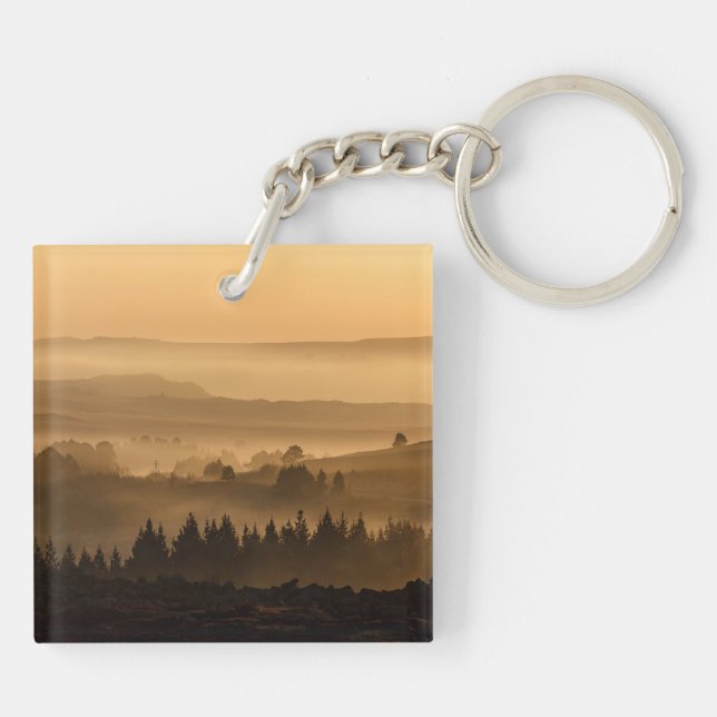 Sonnenlandschaft Schlüsselanhänger (Rückseite)