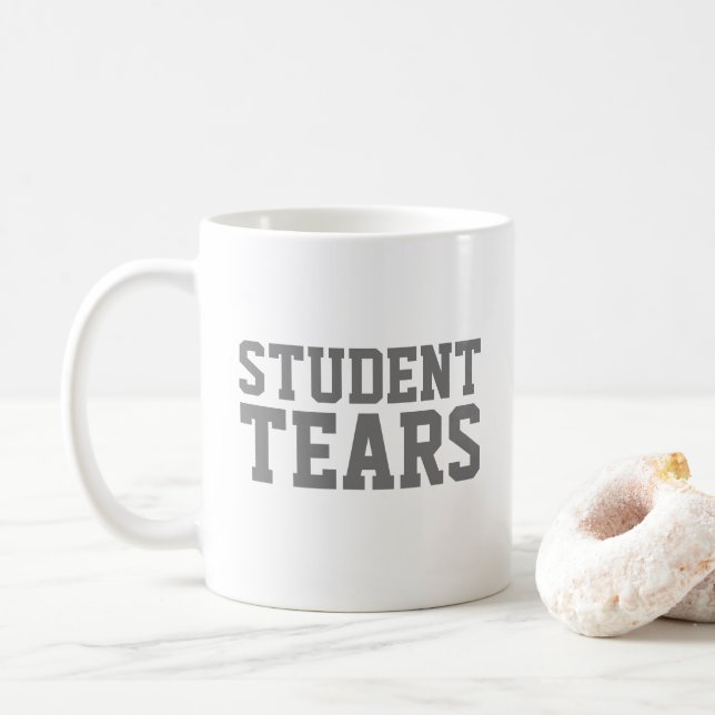 Sonnenlehrer Geschenk Schülertränke Kaffeetasse (Mit Donut)