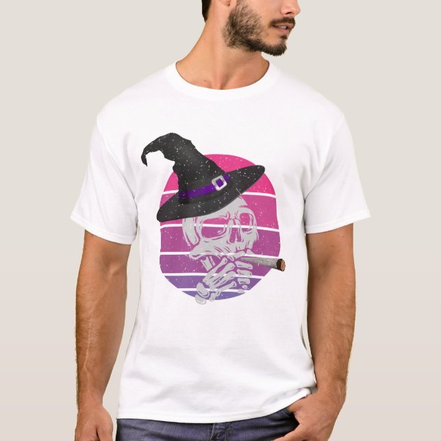 Sonnenlich und Beängstigend rauchend Zigarette T-Shirt (Vorderseite)