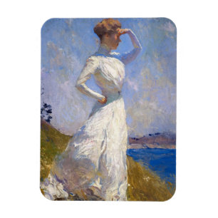 Sonnenlicht, 1909 von Frank Weston Benson Magnet