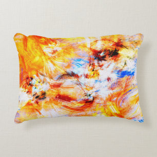 Sonnenlicht. Abstrakte schöne multicolor helle Kun Dekokissen