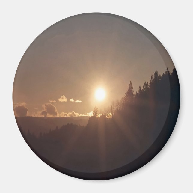 Sonnenlicht brennen... magnet (Vorne)