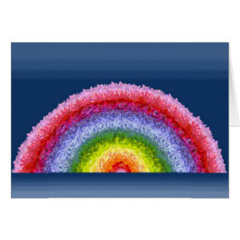 Sonnenlicht durch Blumen-Regenbogen