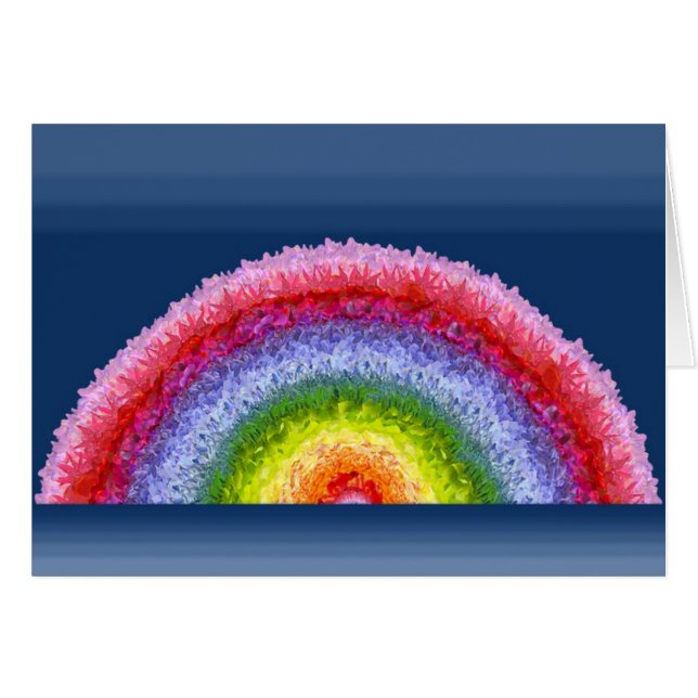 Sonnenlicht durch Blumen-Regenbogen (Vorderseite (Horizontal))