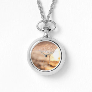 Sonnenlicht durch Eis Armbanduhr
